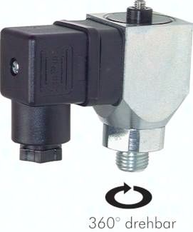 Vakuumschalter, Aluminium -0,98 bis -0,2 bar, G 1/4" (AG)