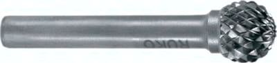 Hartmetall-Frässtift 6mm, KUD - Form D - Kugel