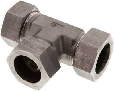 T-Schneidringverschraubung 35 L, 1.4571