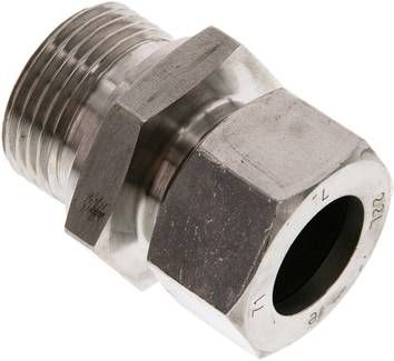 Gerade Schneidringverschr. 22 L-G 1", 1.4571