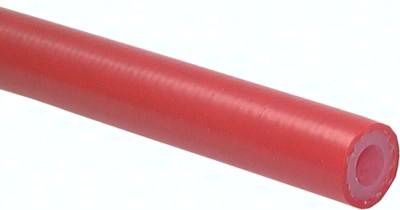 Silikonschlauch, gewebever-stärkt 14 x 22 mm, rot