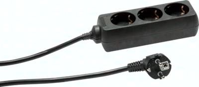 6-fach Steckdosenleiste (innen), weiß, Eco