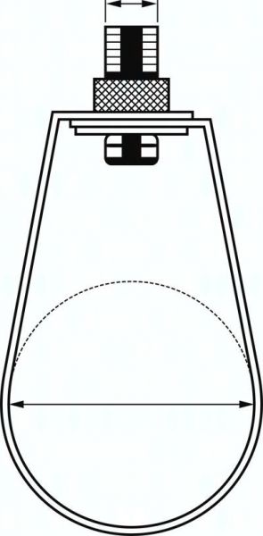 Lose Rohrschelle für Rohre 63 - 75 mm