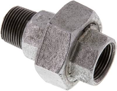 Verschraubung flach dichtend Rp/R 3/4" (IG/AG)