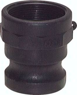 Kamlock-Stecker (A) Rp 3/4"(IG), PP