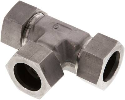 T-Schneidringverschraubung 28 L, 1.4571