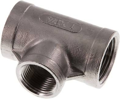 T-Stück Rp 1"-Rp 3/4"-Rp 1" (IG), 16 bar 1.4408
