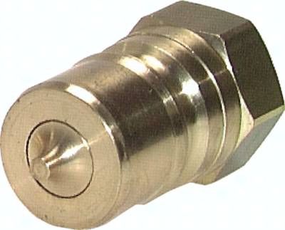 Hydraulikkupplung ISO 7241-1B, Stecker, G 1/2"(IG),Messing