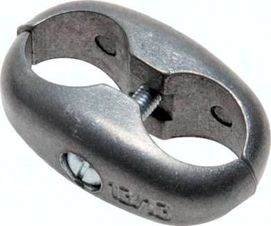 Doppelschlauchklemme für Gas-/ Sauerstoffschlauch 16mm