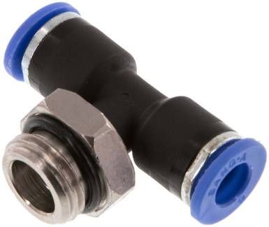 T-Steckanschluss G 1/4"-6mm, IQS-Standard