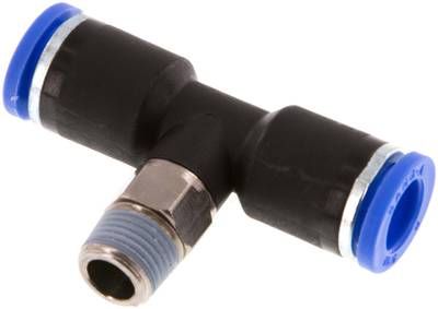 T-Steckanschluss R 1/8"-8mm, IQS-Standard