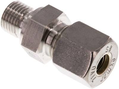 Gerade Schneidringverschr. 8 S-G 1/4", Klemmring 1.4571 (NC)