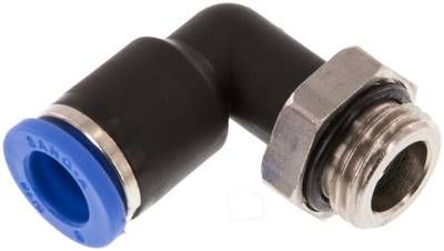 Winkel-Steckanschluss G 1/4"-8mm, IQS-Standard
