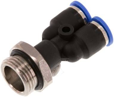 Y-Steckanschluss G 3/8"-6mm, IQS-Standard