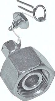 Steck-Messanschluss 8 L-Dichtkegel