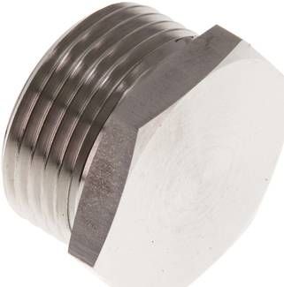 Verschlussstopfen Außenskt. G 1", 40 bar V4A