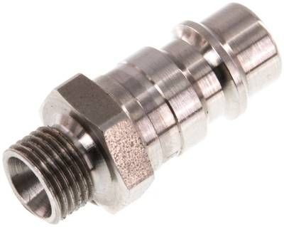 Kupplungsstecker (NW7,2) G 1/8"(AG), 1.4404