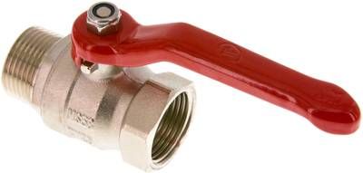 Messing-Kugelhahn, Eco-Line, R / Rp 1" (AG/IG), PN 25