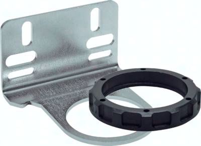 FUTURA Befestigungswinkel mit Ring und Schalttafelmutter, Baureihe 4