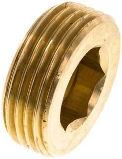 Verschlussstopfen Innenskt. R 1", 16 bar Messing