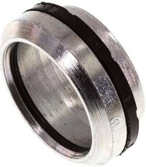 Schneidring 18 L, Stahl verzinkt mit Elastomerdichtung