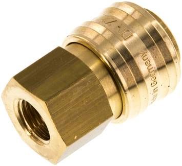 Kupplungsdose (NW7,2) G 1/4"(IG), Messing