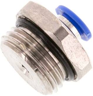 Gerader Steckanschluss G 1/2"-6mm, IQS-Standard