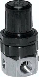 Edelstahl-Druckregler G 1/4", 0,5 - 10bar (nicht rücksteuerbar)