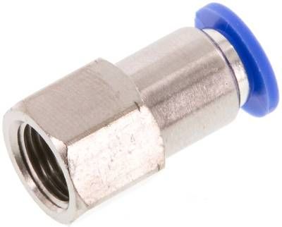 Steckanschluss m. Innengew. G 1/8"-6mm, IQS-Standard