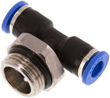 T-Steckanschluss G 3/8"-6mm, IQS-Standard
