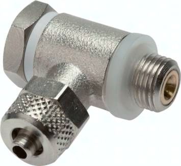 Drosselrückschlagventil G 1/8"-8 x 6mm, abluftregelnd (B)