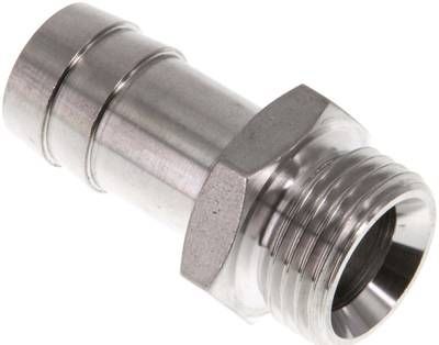 Gewindetülle G 1/2"-16mm, 40 bar 1.4571