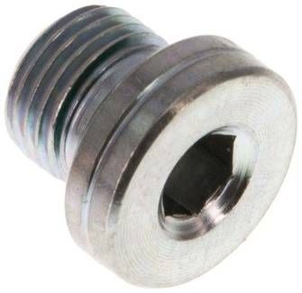 HD-Verschlussstopfen Innenskt. G 1/8", Stahl verzinkt