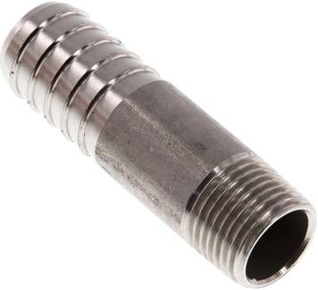 Gewindetülle ohne Bund R 1/2"-19mm, 1.4571