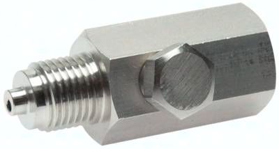 Manometer-Stoßminderer G 1/4", 250 bar Messing