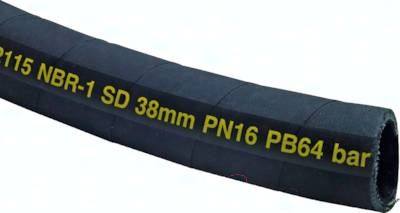 NBR-Tankwagenschlauch EN12115 50 (2")x66mm, Stahlspirale