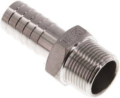 Gewindetülle R 3/4"-19mm, 16 bar 1.4408