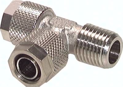 LE-Verschraubung R 1/4"-8 x 6mm, Messing vernickelt