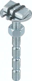 FISCHER Hammerkopfschraube M 8x90, Clix-N (genutet)