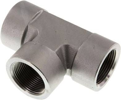 Hochdruck T-Stück G 1 1/4" (IG), Stahl verzinkt