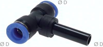 T-Steckanschluss 8mm Steckn./Schlauch, IQS-Standard