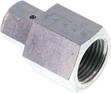 Manometer-Schneidringverschr. 6 S-G 1/2", Stahl verzinkt