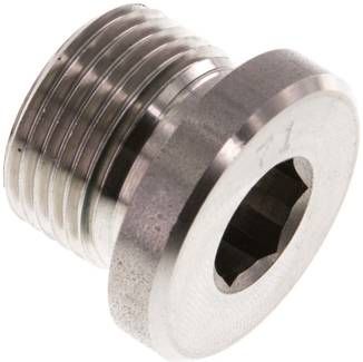 HD-Verschlussstopfen Innenskt. M 20 x 1,5, 1.4571