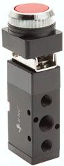 5/2-Wege Drucktaster G 1/4" rot