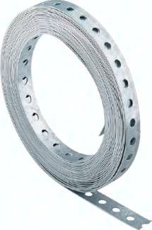 FISCHER Lochband 12mm, 10 mtr., Stahl verzinkt