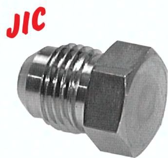 HD-Verschlussstopfen UN 1 5/8"-12(JIC), V4A