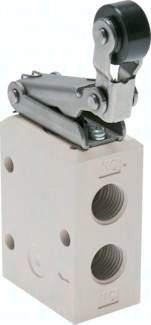 3/2-Wege Endschalter G 1/4", Leerrücklaufrolle