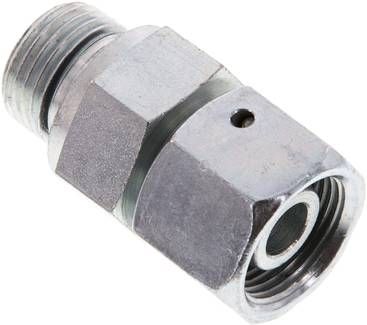 Einstellb. Schneidringverschr. 14 S-G 1/2", Stahl verzinkt