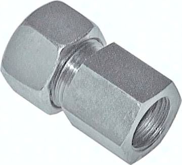 Aufschraub-Schneidringverschr. 10 L-G 1/2", Stahl verzinkt