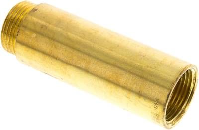 Gewindeverlängerung G 1"-100mm, Messing